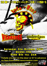 The Warriors - New Cross Inn, London 5.10.13